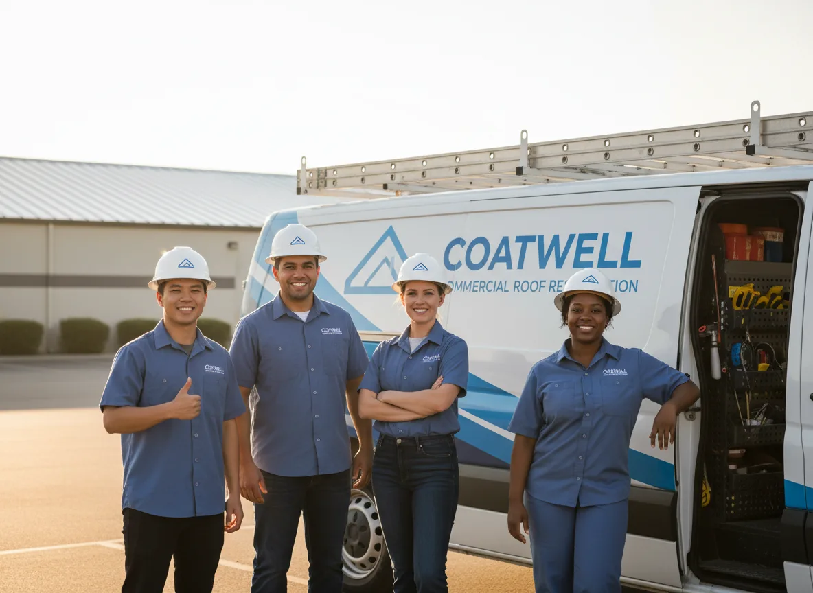 Commercial roof coating company in Violet Hill, AR